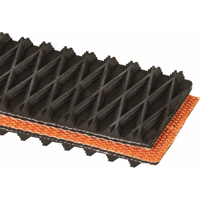 APACHE High-Grip Multi-Ply Conveyor Belt: 42 in Belt Wd, 5/16 in Belt Thick - High-Grip Multi-Ply Conveyor Belting