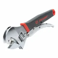 CRESCENT Adjustable Wrenches & Sets: Alloy Steel, Chrome, 10 in Overall Lg, 1 5/16 in Jaw Capacity (MPN ACL10VS)