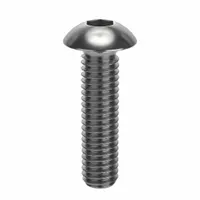 Socket Head Cap Screw: M3x0.50 Thread Size, 12 mm Lg, Button, NL-19, Stainless Steel, 18-8, 50 PK (MPN FBMBHSCAPS312P50)