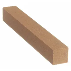 This NORTON sharpening file features a square profile for reaching into slots and corners. Made with aluminum oxide abrasive in medium grit, it is suited for general-purpose sharpening and deburring of metal edges, tools, and dies. Dimensions: 6 in length, 3/4 in width, 3/4 in height.