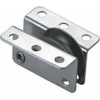 RONSTAN Pulley Block: Pulley Block, Mounted, Upright Mount, 830 lb Working Load Limit, Pulling (MPN RF31712)