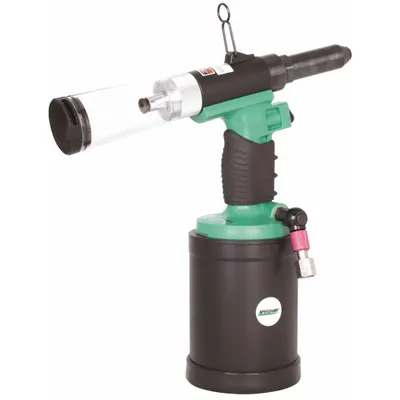 SPEEDAIRE Air Riveter: 1 in Stroke Lg, 5,000 lbf Pulling Force - Air-Powered Blind Rivet Installation Tools