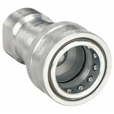 PARKER H8-62 ISO B Series Hydraulic Quick-Connect Coupling Body - ISO B Series Hydraulic Quick-Connect Coupling Bodies
