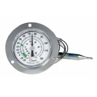 COOPER Cap Back: -40°F to 60°F /-40°C to 15.6°C, ±2°F/1°C @ 10 to 40°F/-12 to 4.5°C, 2 in Dial Dia (MPN 6142-20-3)