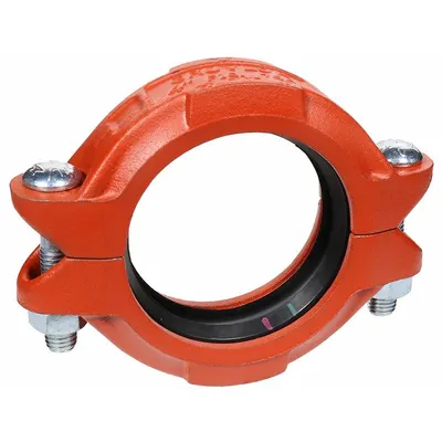 GRUVLOK Grooved Pipe Coupling, 1 in, EPDM Seal, 1000 psi, Ductile Iron - Grooved Pipe Couplings