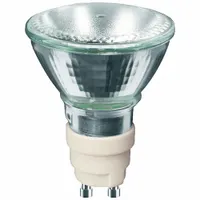PHILIPS HID Bulb: Ceramic Metal Halide, MR16, 2-Pin (GX10), 39.1 W Watt, 3000K, Clear, 95V (MPN CDM-Rm Elite Mini 35W/930 GX10 MR16 25D)