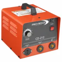 PRO WELD CD Stud Welder: 110 V AC, 60 Hz, For 1/4 in Max Stud Dia (MPN CD-212)