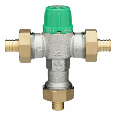 WILKINS 12-ZW1070XLPEX Point-of-Use Thermostatic Mixing Valve, 1/2 in - Point-of-Use Mixing Valves