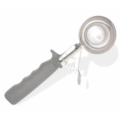 CRESTWARE Deluxe Thumb Disher #8, 18-8 Stainless Steel/Plastic, NSF Certified - Dishers