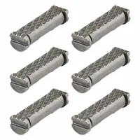 MILWAUKEE Threading Jaw Inserts: For MX FUEL™ Pipe Threading Machine Series Threaders, 6 PK (MPN 49-16-5104)