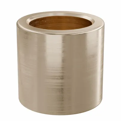 OILITE Sleeve Bearing: Bronze, SAE 841, 15 mm Bore, 21 mm OD, 20 mm Lg - Lubricated General Purpose Metallic Sleeve Bearings