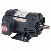 U.S. MOTORS General Purpose Motor: Rigid Base Mount, Open Drip Proof, 5 hp, 208-230/460V AC, Auto (MPN D5PA2A)