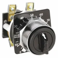 SCHNEIDER ELECTRIC Potentiometer: 30 mm Panel Mounting Size, 5,000 ohm Max Resist Rating (MPN 9001K2107)