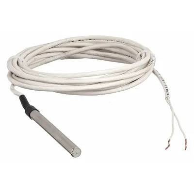 JOHNSON CONTROLS Temperature Sensor: Strap Mount, Conduit Box, 32°F to 158°F, Steel, Single Measurement - Surface and Cable Temperature Sensors