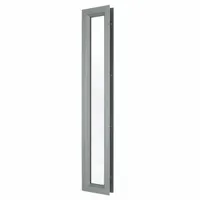 Lite Kit: 35 in Opening Ht, 5 in Opening Wd, 33 in Window Ht, 3 in Window Wd, Steel (MPN L-TG-1/4"-FRA-GT118 5"x35")