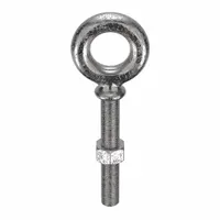 Machinery Eye Bolt: With Shoulder, 316, Stainless Steel, Plain, 7/8"-9 Thread Size, 3 in Thread Lg (MPN N2029-316SS-6)