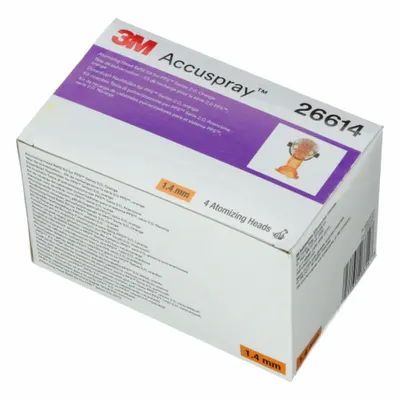3M Orange Head Refill: Repl Needles, Nozzles & Caps for Air Sprayers, Atomizing Head - Replacement Needles, Nozzles & Caps for Air Sprayers