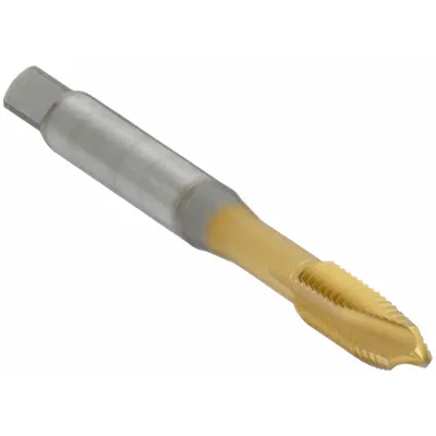 OSG Spiral Point Tap: #6-40 UNF, H5 / 2B, 3 Flute, Plug Chamfer - Spiral-Point Taps for Aerospace Materials