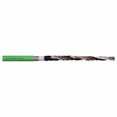 CHAINFLEX Measuring System Cable: (4) Shielded Twisted Pr 24 AWG (0.25)/(2) 20 AWG (0.50) - Servo Motor Feedback Cables