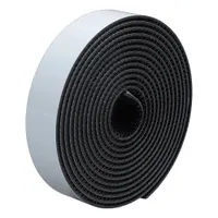 3M DUAL LOCK Hook-and-Loop Fastener: Roll, Black, Self-Mating, 3/4 in Overall Wd, 150 ft Overall Lg (MPN SJ3540)