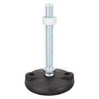 S & W Male-End Leveling Mount: Swiveling Stud, 3/8"-16 Thread Size, 2 in, 4,000 lb Capacity (MPN NYL A24)