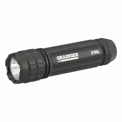 OEM Flashlight: 210 lm, 3 hr Run Time at Max. Brightness, 116 m Max Beam, 1 Light Output - Flashlights