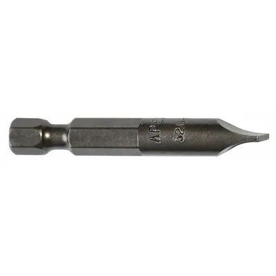APEX Power Bit: Power Bit, Slotted Head, Imperial, 12F-14R Bit Industry Size - Impact Bits