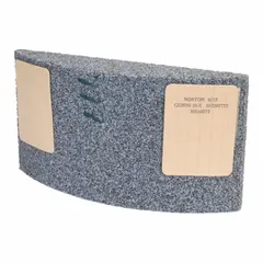 General-purpose surface grinding segment for precision material removal on ferrous metals. Measures 8" L x 11 1/4" W x 3" H with abrasive hardness rating E. Designed for use with compatible chuck ME100703B Cortland. Suitable for manufacturing, tooling, and maintenance operations requiring flat surface finishing.