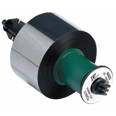 BRADY IP-R6606 Single-Color Printer Ribbon, Black, Resin, R6600 Series - Brady Single-Color Ribbons