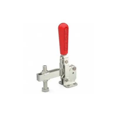 DE-STA-CO Toggle Clamp: Std Vertical Handle, Flange Base Mounting - Corrosion-Resistant Toggle Clamps