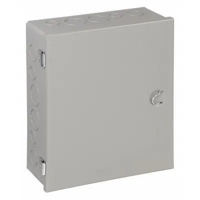 WIEGMANN A151804 Steel Indoor Enclosure with Hinged Cover - Steel Indoor Enclosures with Hinged Covers