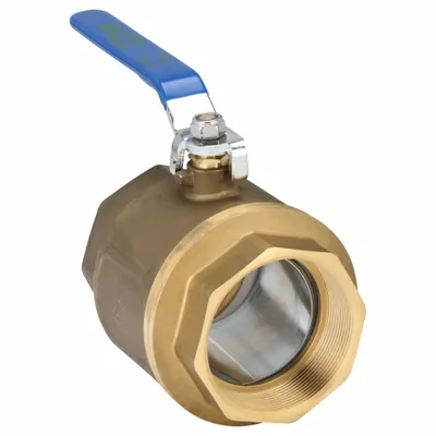 OEM Manual Two-Way Ball Valve: 4 in - Brass Ball Valves