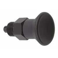 KIPP Indexing Plunger: Nonlocking, Steel, M20x1.5 Thread, 15 N to 32 N Nose Force (MPN K0631.5410)