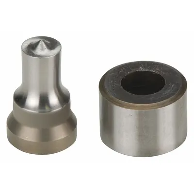 ENERPAC Punch and Die Set: 1/2 in Bolt Size (In.), 0.53 Cold Rolled C-1018 - Hand and Power Tools