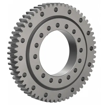 SILVERTHIN BEARING Slewing Ring Bearing: External, 12.286 in Outside Dia - External Gear Slewing Rings