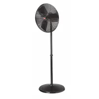 DAYTON Freestanding Fan: 20 in Blade Dia, 2 Speeds, 1/6 hp Motor HP, Non-Oscillating, 120V AC