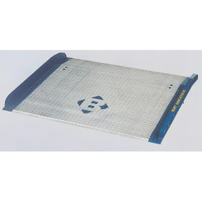 BLUFF Dock Board: 10,000 lb Load Capacity, 60 in Overall Lg, 60 in Overall Wd - Dock Boards