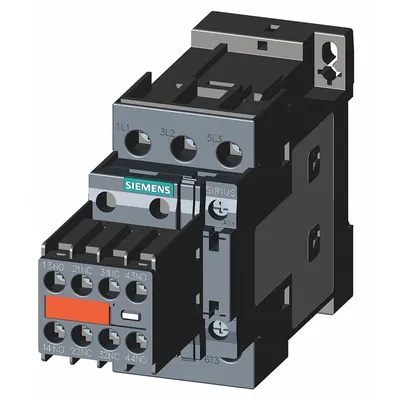 Siemens Magnetic Contactor: 3 Poles, 120V AC, 32 A - Safety Contactors