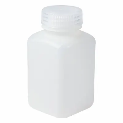 OEM Reagent Bottle: 250 mL - HDPE Rectangular Lab Bottles
