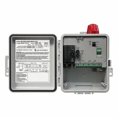 SJE-RHOMBUS Control Panel: Simplex, Single Phase, 120/208/240V AC, 0 to 12 A - Multi-Purpose Pump Control Panels