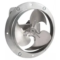 Exhaust Fan: 12 in Blade, 1/20 hp, Totally Enclosed Air Over, 115V AC, 889 cfm, 1 ph