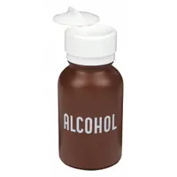 MENDA Dropper Bottle: HDPE, 236.58 mL, 8 fl oz, IPA, Closure Included, Dropper, Non-Sterile, Brown (MPN 35601)