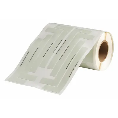 BRADY Floor Marking Tape: L, Solid, White, No Legend, 3 in x 9 in, 18.5 mil Tape Thick - L-Shaped Floor Marking Tape