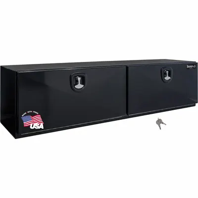 BUYERS PRODUCTS Topsider: Topside Truck Box, Double Drop-Down Doors Lid, T-Handle Compression - Double Drop-Down Door Topside Boxes