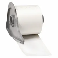 Continuous Label Stock: 2 in x 50 ft, Polypropylene, White (Gloss), Indoor (MPN M7C-2000-529)