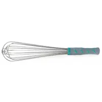 VOLLRATH Whip: 14 in Overall Lg, Nylon Handle, Aqua Handle, NSF Certified, Blue (MPN 47092)