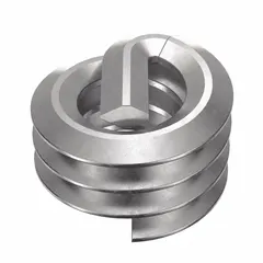 Free-running tangless helical insert for repairing or reinforcing internal threads in metal components. Features a #6-32 coarse right-hand thread, plain finish, and is made from 18-8 stainless steel with a tensile strength of 200,000 to 250,000 psi. Supplied in a 100-piece pack.