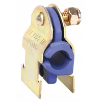Vibration-Dampening Strut Clamp: Zinc-Plated Steel, For 2/5 in Copper Tube, For 3/8 in Max. OD (MPN HT06)