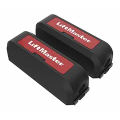 This entry transmitter sends a signal to a gate operator's interface board to remotely open or close gates. It operates on 6.8V DC power and has a red plastic housing with an overall height of 3 1/2 inches. Suitable for residential, commercial, or industrial access control applications.