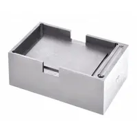 OHAUS Modular Block: Anodized Aluminum, 1 7/8 in Overall Wd, 2 3/4 in Overall Lg, 1 Wells (MPN 30400164)